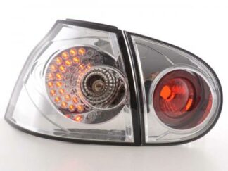 LED-takavalot VW Golf 5 type 1K vm. 2003-2008 kromi Takavalot