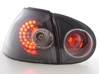 LED-takavalot VW Golf 5 type 1K vm. 2003-2008 musta Takavalot