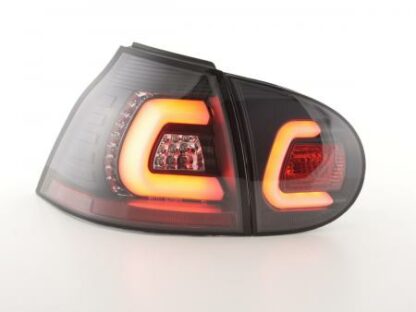 LED-takavalot VW Golf 5 vm. 03-08 musta Takavalot 2