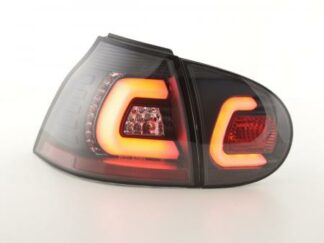 LED-takavalot VW Golf 5 vm. 03-08 musta Takavalot