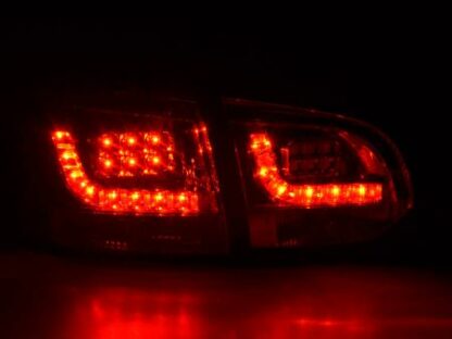 LED-takavalot VW Golf 6 type 1K vm. 2008-2012 kirkas/punainen - Image 4