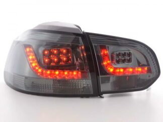 LED-takavalot VW Golf 6 type 1K vm. 2008-2012 musta Takavalot