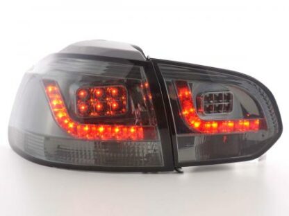 LED-takavalot VW Golf 6 type 1K vm. 2008-2012 musta - Image 2