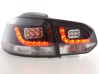 LED-takavalot VW Golf 6 type 1K vm. 2008-2012 musta Takavalot