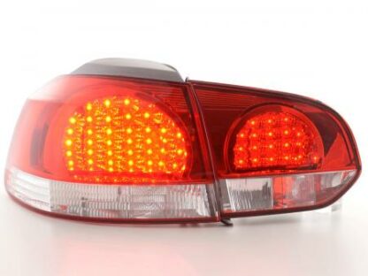 LED-takavalot VW Golf 6 type 1K vm. 08- kirkas/punainen Takavalot 3
