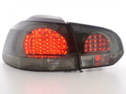 LED-takavalot VW Golf 6 type 1K vm. 08- musta Takavalot 3