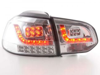 LED-takavalot VW Golf 6 type 1K vm. 2008-2012 kromi Takavalot