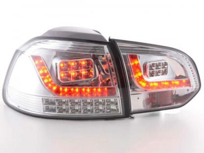 LED-takavalot VW Golf 6 type 1K vm. 2008-2012 kromi - Image 3