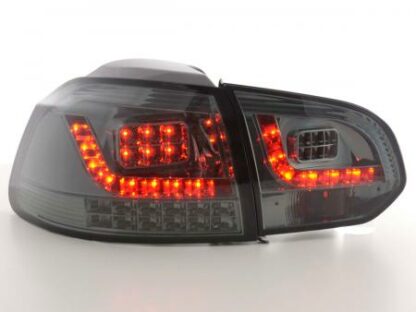 LED-takavalot VW Golf 6 type 1K musta Takavalot