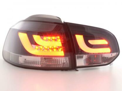 LED-takavalot VW Golf 6 type 1K vm. 2008-2012 musta - Image 2