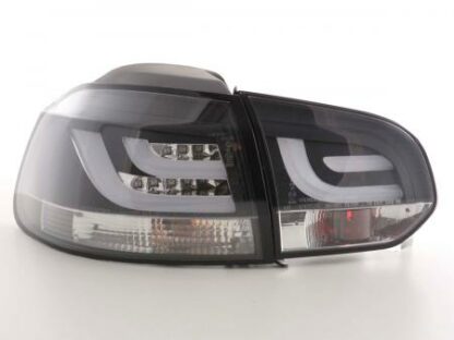 LED-takavalot VW Golf 6 type 1K vm. 2008-2012 musta - Image 4