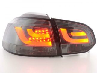 LED-takavalot VW Golf 6 type 1K vm. 2008-2012 musta Takavalot