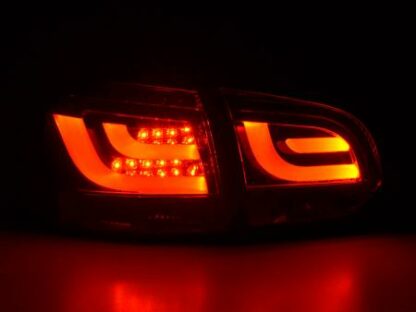 LED-takavalot VW Golf 6 type 1K vm. 2008-2012 musta Takavalot 3