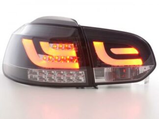 LED-takavalot VW Golf 6 type 1K musta Takavalot