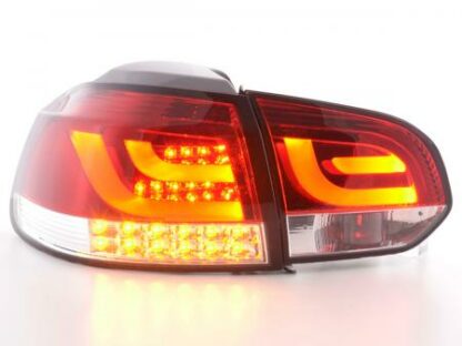 LED-takavalot VW Golf 6 type 1K punainen/kirkas - Image 3