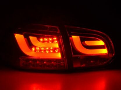 LED-takavalot VW Golf 6 type 1K punainen/kirkas - Image 4