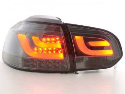 LED-takavalot VW Golf 6 type 1K vm. 2008-2012 musta Takavalot