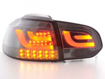 LED-takavalot VW Golf 6 type 1K vm. 2008-2012 musta Takavalot 3