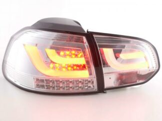 LED-takavalot VW Golf 6 type 1K vm. 2008-2012 kromi Takavalot