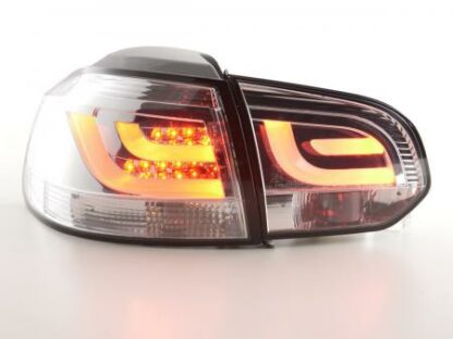 LED-takavalot VW Golf 6 type 1K vm. 2008-2012 kromi Takavalot