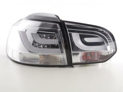 LED-takavalot VW Golf 6 type 1K vm. 2008-2012 kromi Takavalot 3