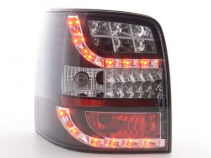 LED-takavalot VW Passat 3B Variant vm. 97-00 musta Takavalot