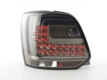 LED-takavalot VW Polo 6R vm. from 2009 musta Takavalot