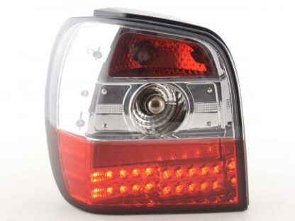 LED-takavalot VW Polo type 6N vm. 94-99 kirkas/punainen Takavalot