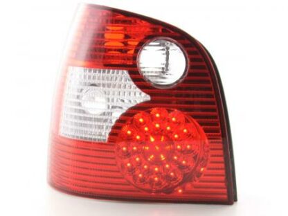 LED-takavalot VW Polo type 9N vm. 01-05 punainen/kirkas - Image 2