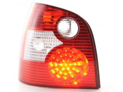 LED-takavalot VW Polo type 9N vm. 01-05 punainen/kirkas - Image 3