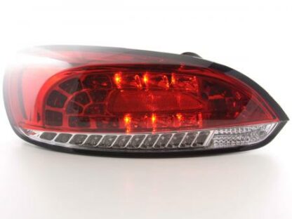 LED-takavalot VW Scirocco 3 type 13 vm. 08- punainen/kirkas - Image 2