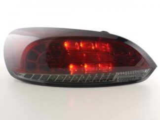 LED-takavalot VW Scirocco 3 type 13 vm. 08- punainen/musta Takavalot