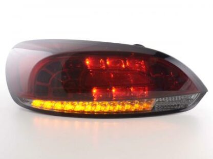 LED-takavalot VW Scirocco 3 type 13 vm. 08- punainen/musta - Image 4