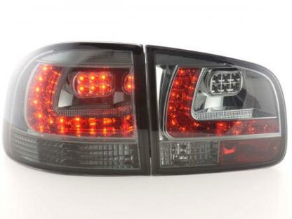 LED-takavalot VW Touareg type 7L vm. 03-09 musta Takavalot 3