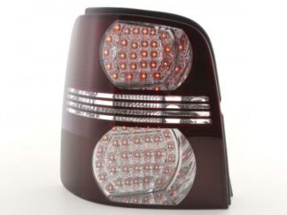 LED-takavalot VW Touran type 1T vm. 03-10 kirkas/punainen Takavalot