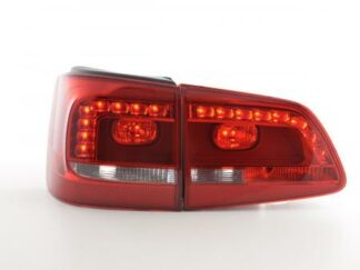 LED-takavalot VW Touran vm. 11- punainen/kirkas Takavalot