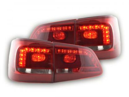 LED-takavalot VW Touran vm. 11- punainen/musta Takavalot