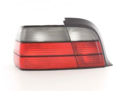 Takavalot BMW serie 3 E36 Coupe, punainen/musta Takavalot