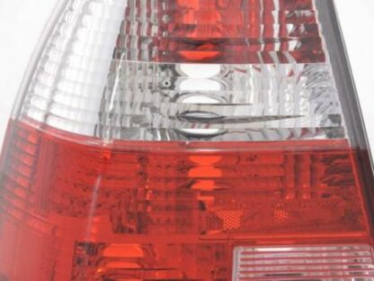 Takavalot VW Bora saloon, punainen/kirkas Takavalot 3