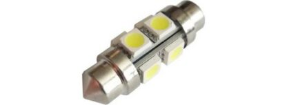 36mm SV8.5 LED-putkipolttimo 8 LED ympärivalaiseva LED-polttimot, -nauhat ja kannat