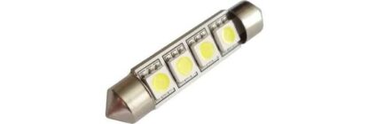 42mm SV8.5 LED-putkipolttimo 4 LED LED-polttimot, -nauhat ja kannat