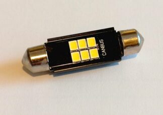 36mm SV8.5 LED-putkipolttimo canbus 6 LED LED-polttimot, -nauhat ja kannat