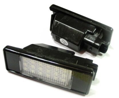 LED-rekisterikilpivalot – Citroen / Peugeot Rekisterikilven LED-valomodulit