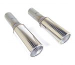 Volvo V50 / S40 II 4WD 90mm Outlet Tip Pair JT-Tuning