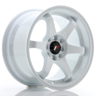 Japan Racing JR3 -vanteet – 15×8 – 4×100/4×114,3 – ET25 – White JR - Japan Racing