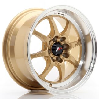 Japan Racing TFII -vanteet – 15×7,5 – 4×100/4×114,3 – ET30 – Gold JR - Japan Racing