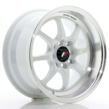 Japan Racing TFII -vanteet – 15×7,5 – 4×100/4×114,3 – ET30 – White JR - Japan Racing