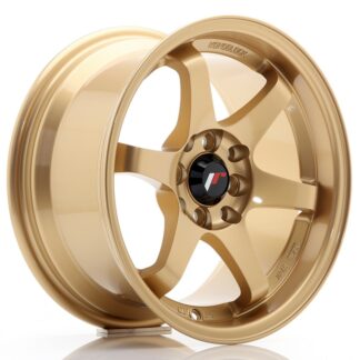 Japan Racing JR3 -vanteet – 15×8 – 4×100/4×114,3 – ET25 – Gold Vanteet