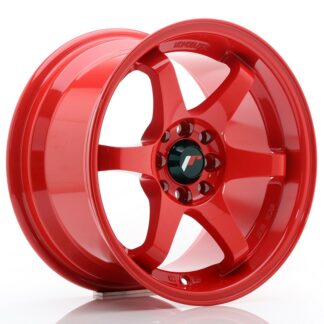 Japan Racing JR3 -vanteet – 15×8 – 4×100/4×108 – ET25 – Red Vanteet