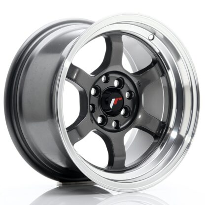 Japan Racing JR12 -vanteet - 15x8,5 - 4x100/4x114,3 - ET13 - Gun metal